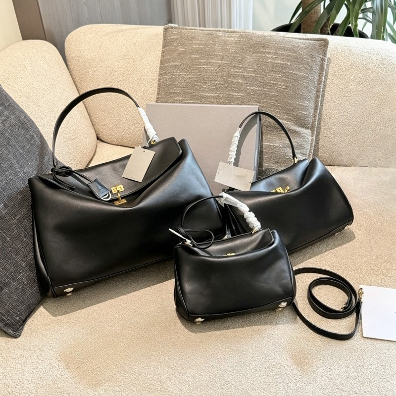 Women Bags On Sale - Multi Size Soft Genuine Cowhide Tote