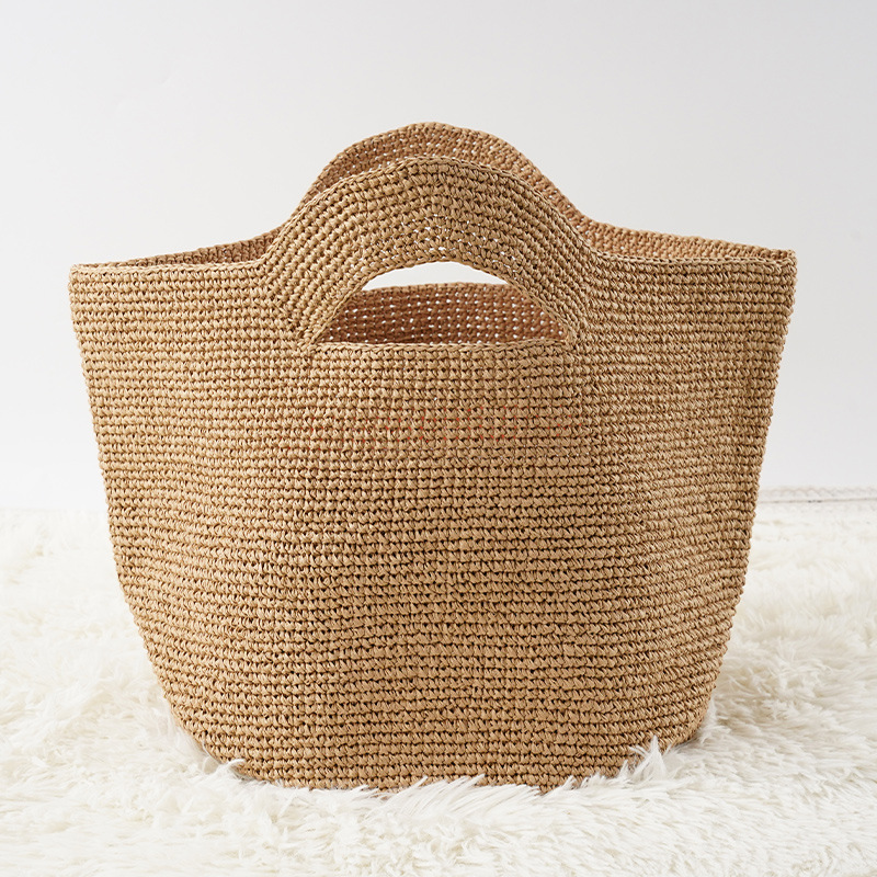 Basket Bag Wicker - 2026 Handcrafted Luxury Raffia Straw Women's