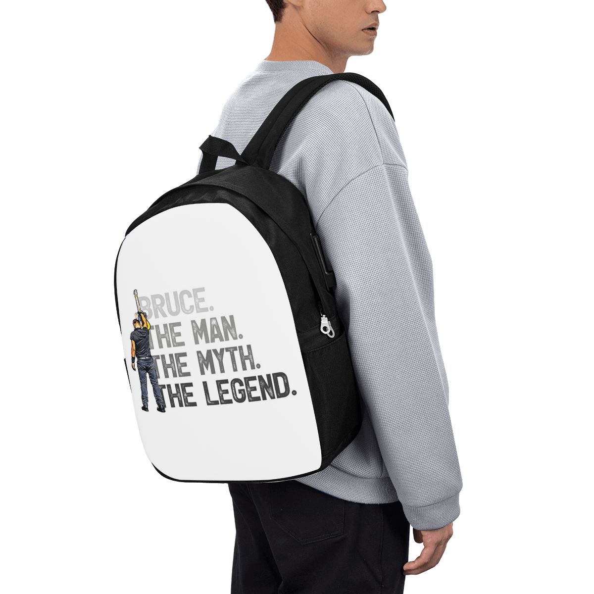 Women Bags College - Bruce Springsteen Backpack Travel Notebook Bag