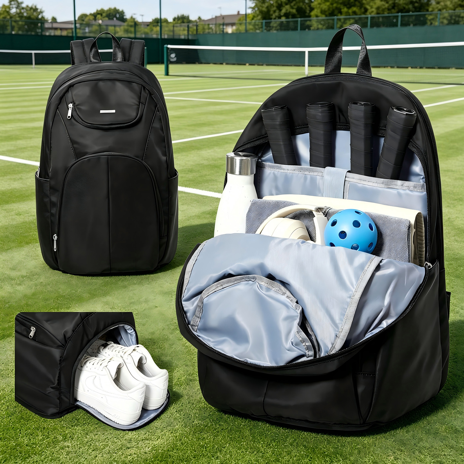 Women Bags And Shoes - Tennis Bag Tennis Backpack 2 Rackets