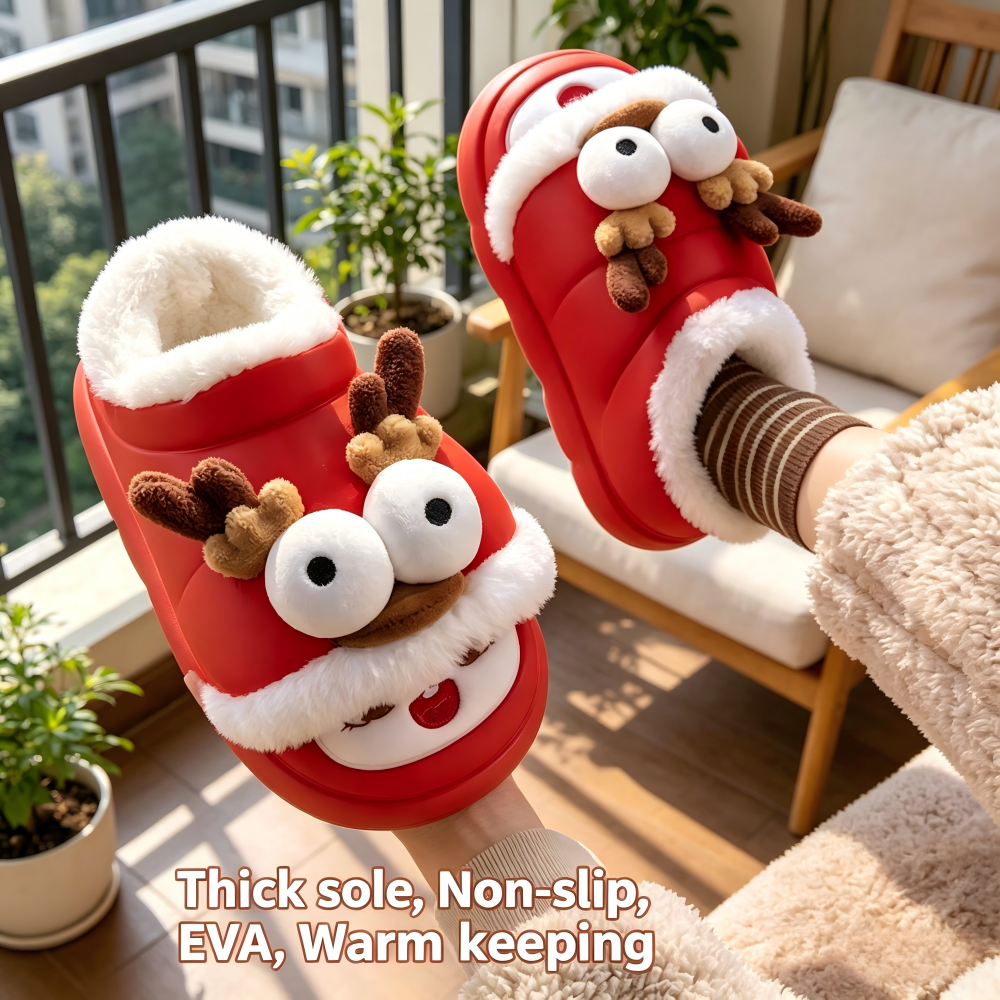Women Bags And Shoes - SHAJI New Unisex Cute Cartoon Fuzzy