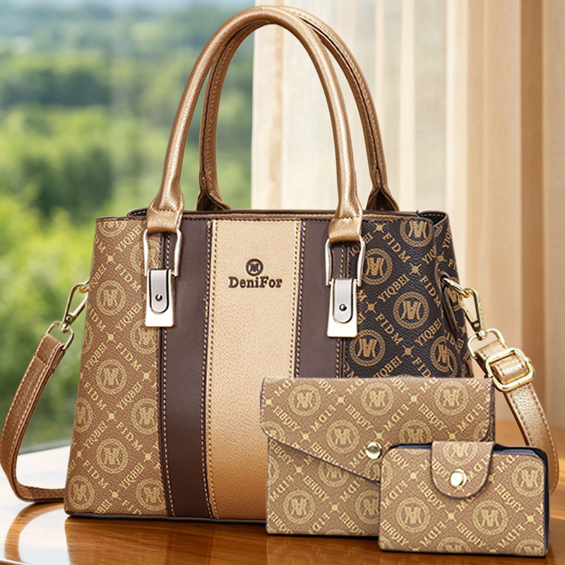 Women'S Bags Handbags - 3-piece set of women's handbags with