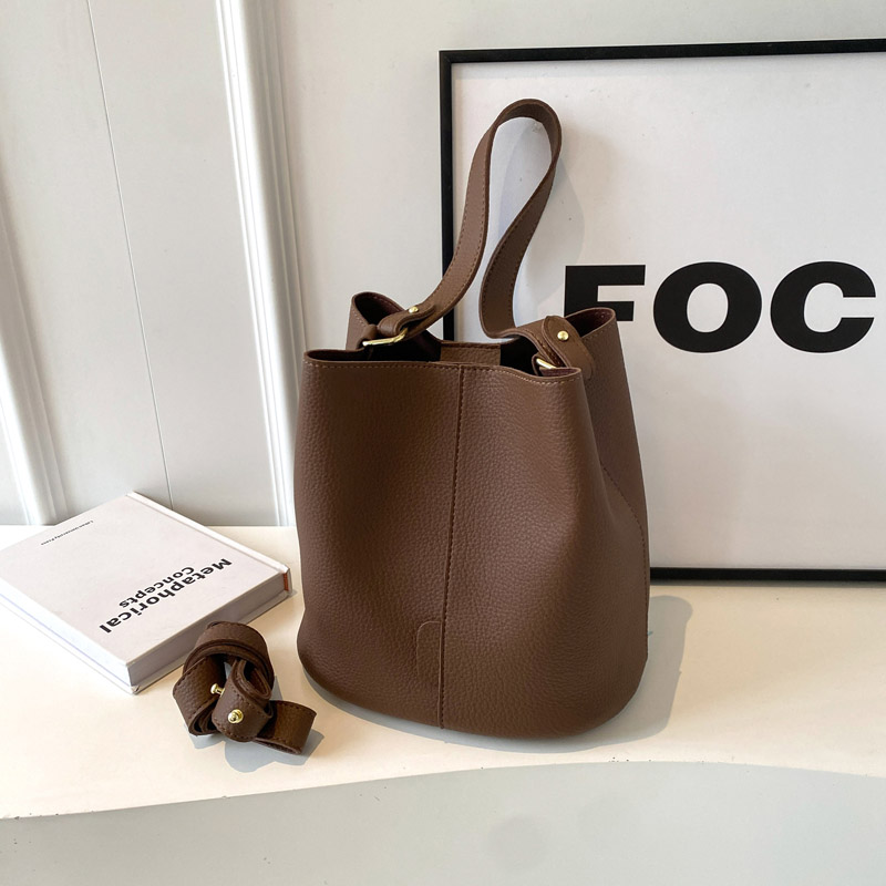Women Bags On Sale - Hasp New Bucket Tote Bags Solid