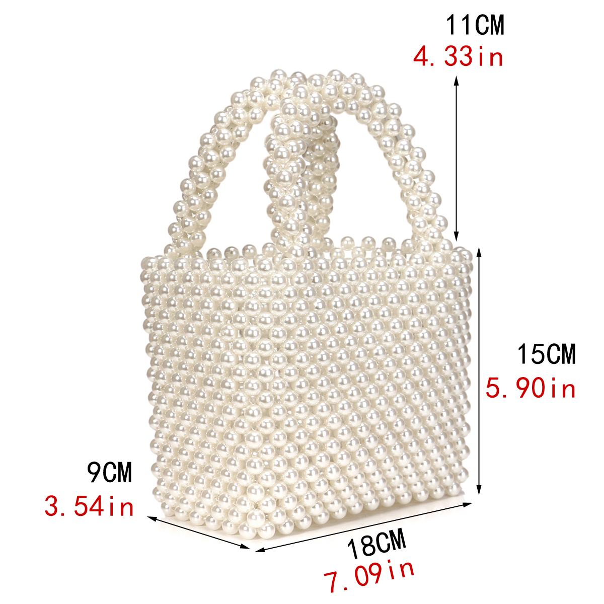 Fashion wedding beading clutch - Evening Bag Beaded บทวิจารณ์และราคา