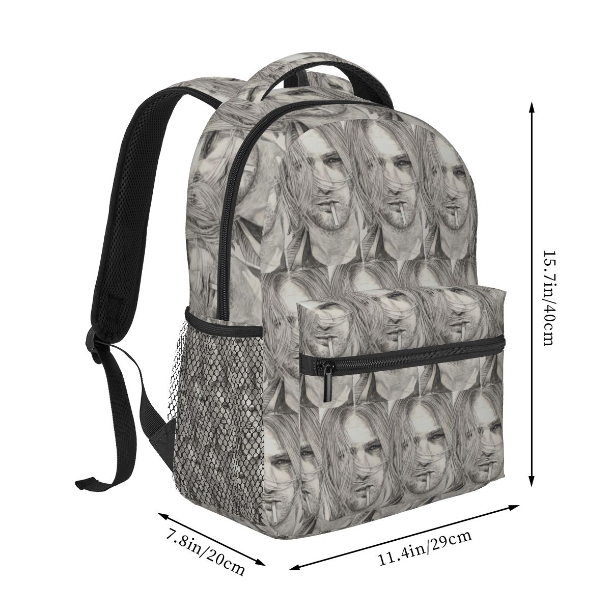 Kurt Cobain 1 Backpack Hot Sal - Women Bags Kurt บทวิจารณ์และราคา