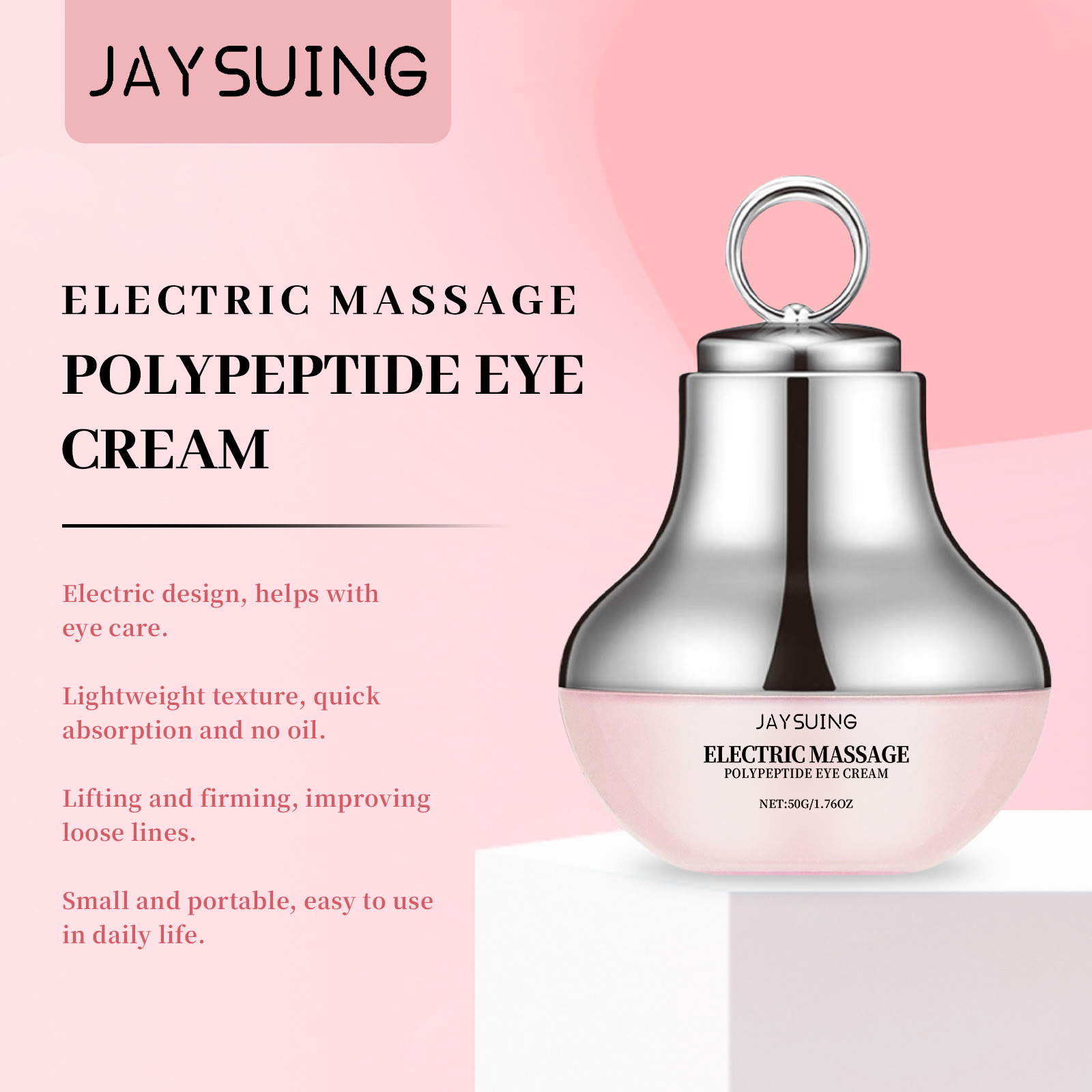 Electric Massage Eye Cream Fir - Women Bags Under Eyes บทวิจารณ์และราคา