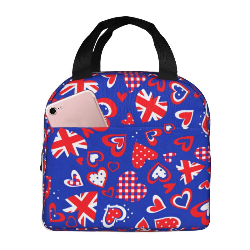 Flag Of The UK Insulated Lunch - Women Bags Uk บทวิจารณ์และราคา