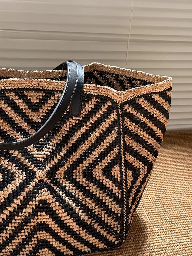 Oversized large Raffia straw t - Women Bags 2026 Trends บทวิจารณ์และราคา