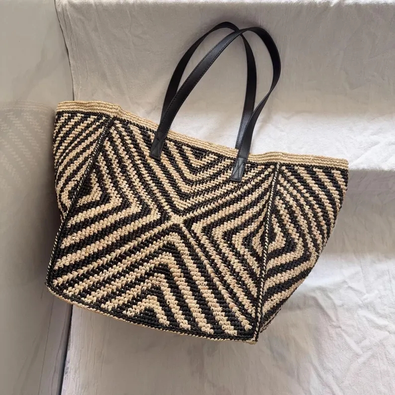 Oversized large Raffia straw t - Women Bags 2026 Trends บทวิจารณ์และราคา