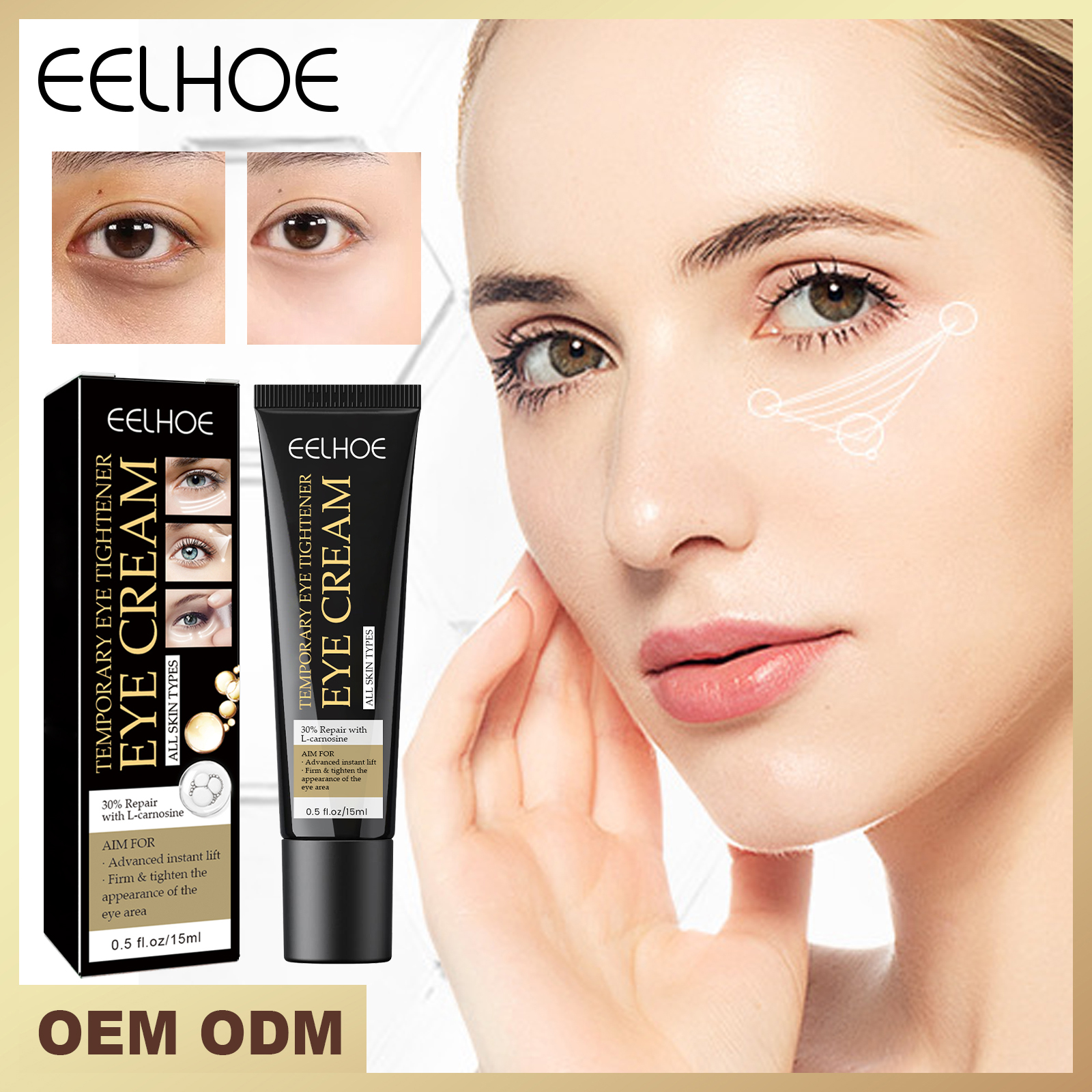EELHOE Eye Firming Cream for D - Women Bags Under Eyes บทวิจารณ์และราคา