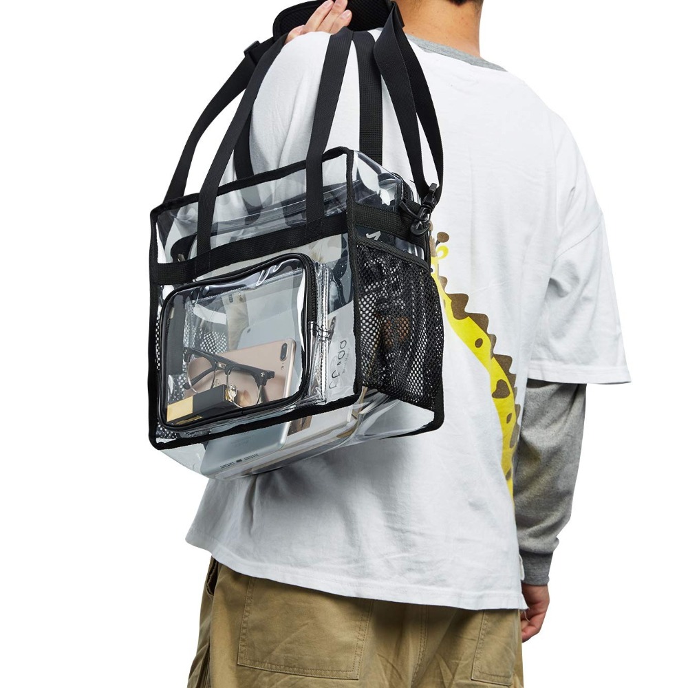 Clear Tote Bag Heavy Duty Plas - Women'S Bags For Work บทวิจารณ์และราคา