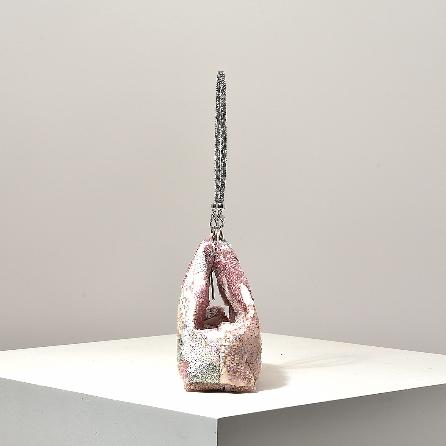 Mini Purse,Sequin Bag,Floral P - Evening Bag Beaded บทวิจารณ์และราคา