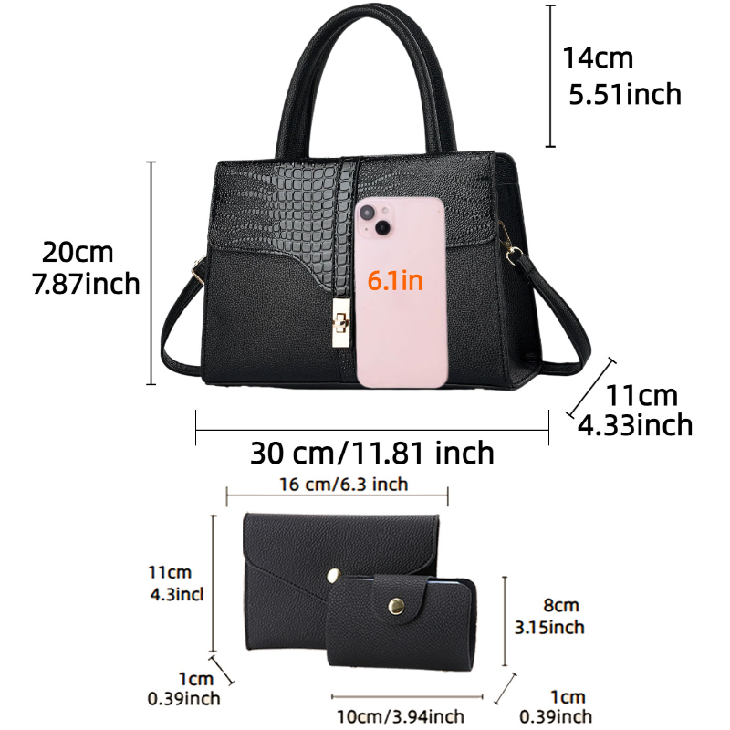 Product Title 3-piece women's  - Women'S Bags Handbags บทวิจารณ์และราคา