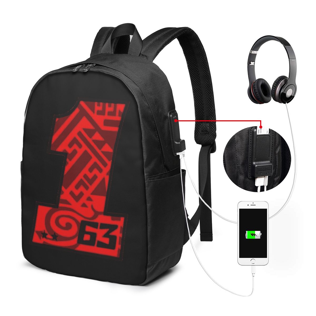 Pecco Bagnaia 63 Backpack Trav - Women Bags College บทวิจารณ์และราคา