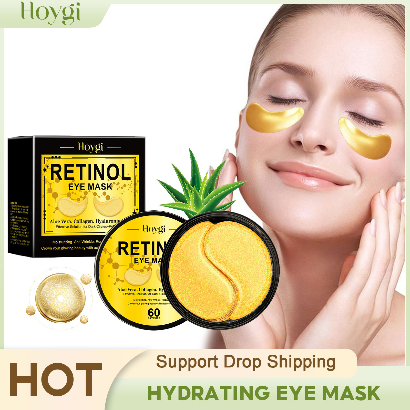 Hydrating Eye Mask Anti Dark C - Women Bags Under Eyes บทวิจารณ์และราคา