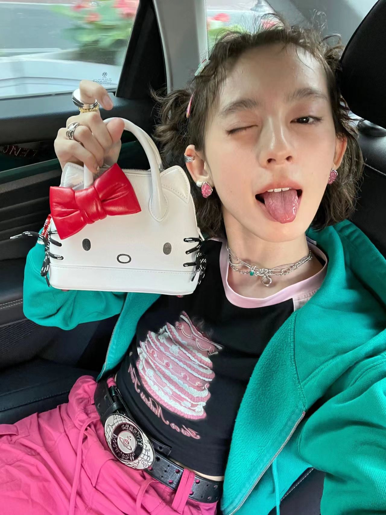 Kwaii Sanrio Hello Kitty Shoul - Women Bags Trend 2025 บทวิจารณ์และราคา