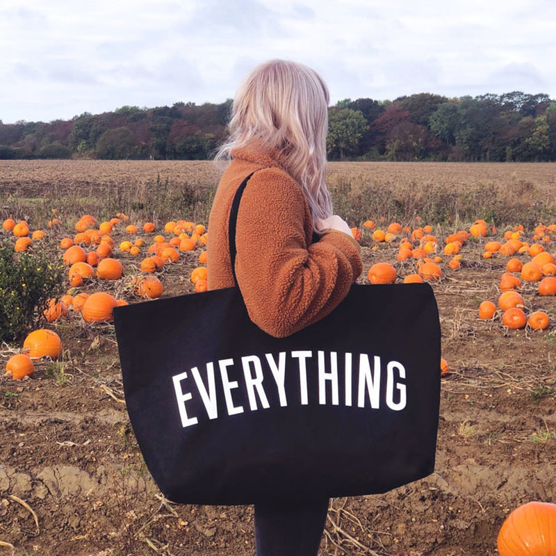 Large Capacity Canvas Tote Bag - Women Bags Wholesale บทวิจารณ์และราคา