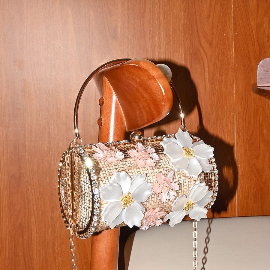 2025 Metallic Diamond Evening  - Evening Bag Beaded บทวิจารณ์และราคา