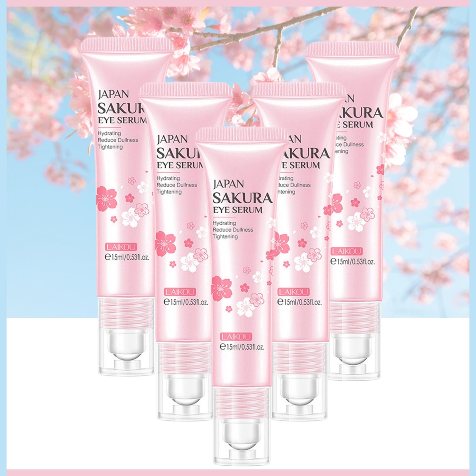 1/3/5pcs Sakura Eye Essence cr - Women Bags Under Eyes บทวิจารณ์และราคา