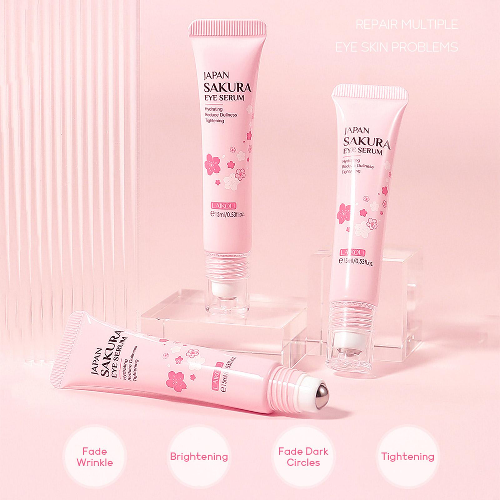 1/3/5pcs Sakura Eye Essence cr - Women Bags Under Eyes บทวิจารณ์และราคา