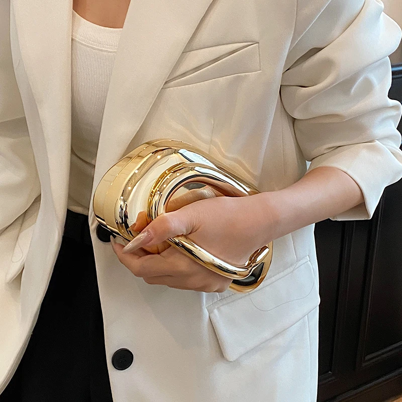Gold Closure Box Clutch Bag wo - Women Bags 2026 Trends บทวิจารณ์และราคา
