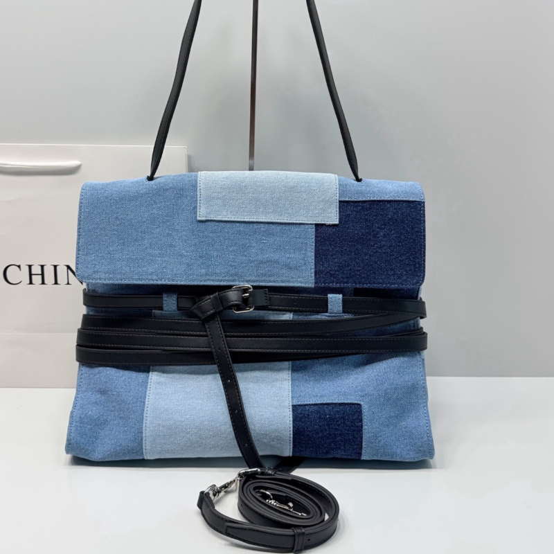 Color Block Denim Handbag Cros - Women'S Bags Handbags บทวิจารณ์และราคา