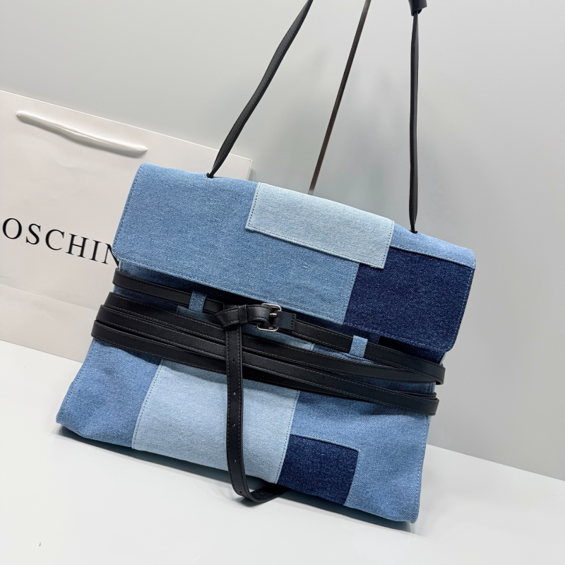 Color Block Denim Handbag Cros - Women'S Bags Handbags บทวิจารณ์และราคา