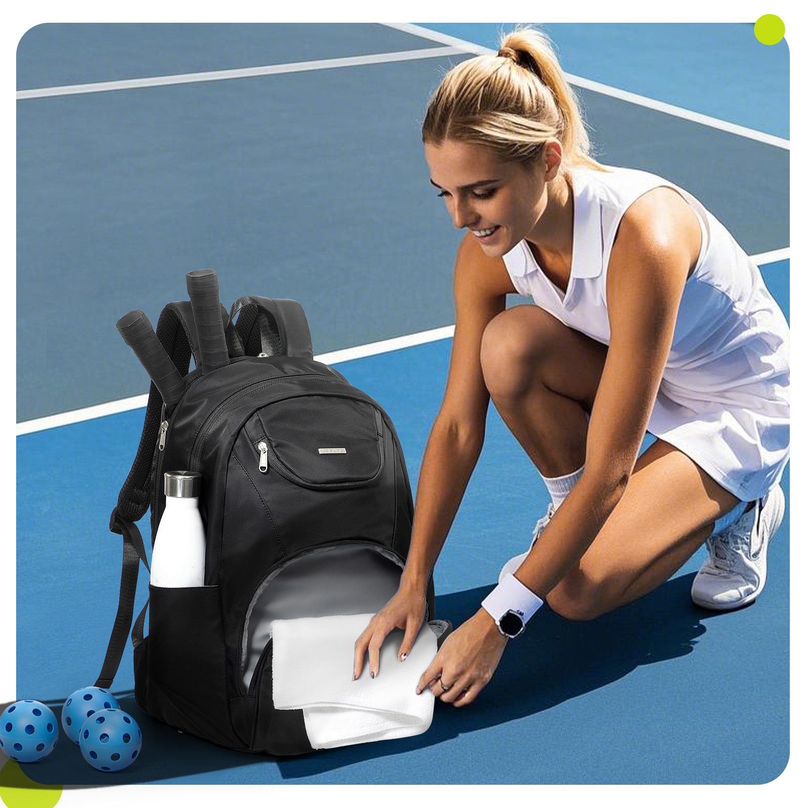 Tennis Bag Tennis Backpack 2 R - Women Bags And Shoes บทวิจารณ์และราคา