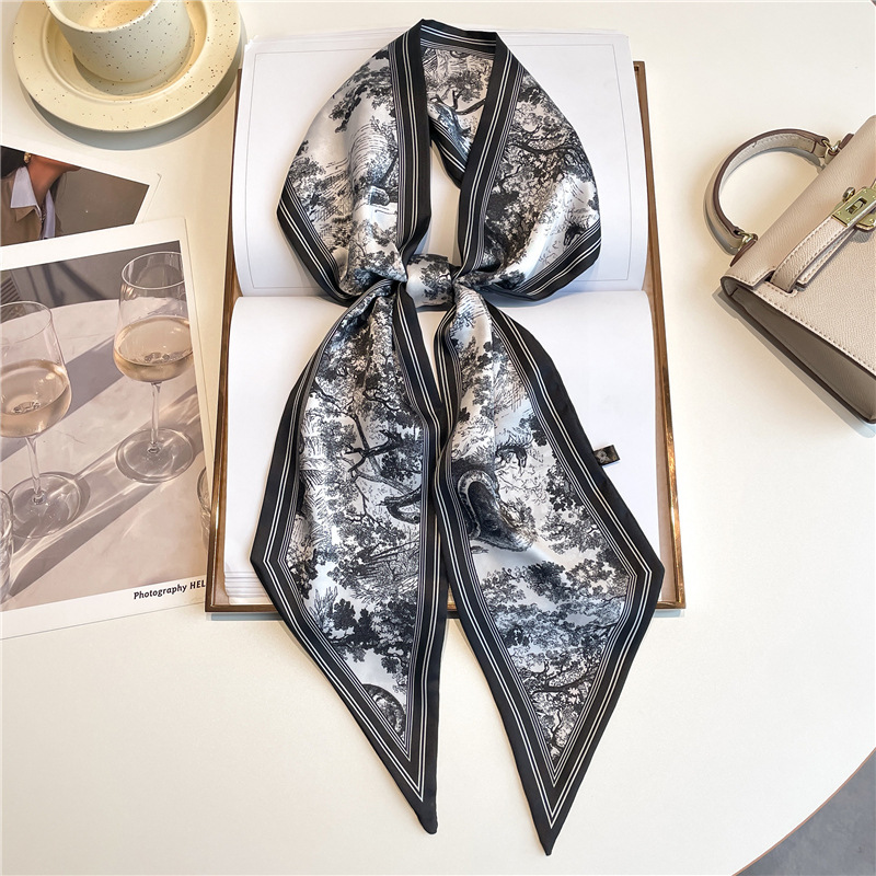 Luxury Long Neckerchief Skinny - Women Bags Online บทวิจารณ์และราคา
