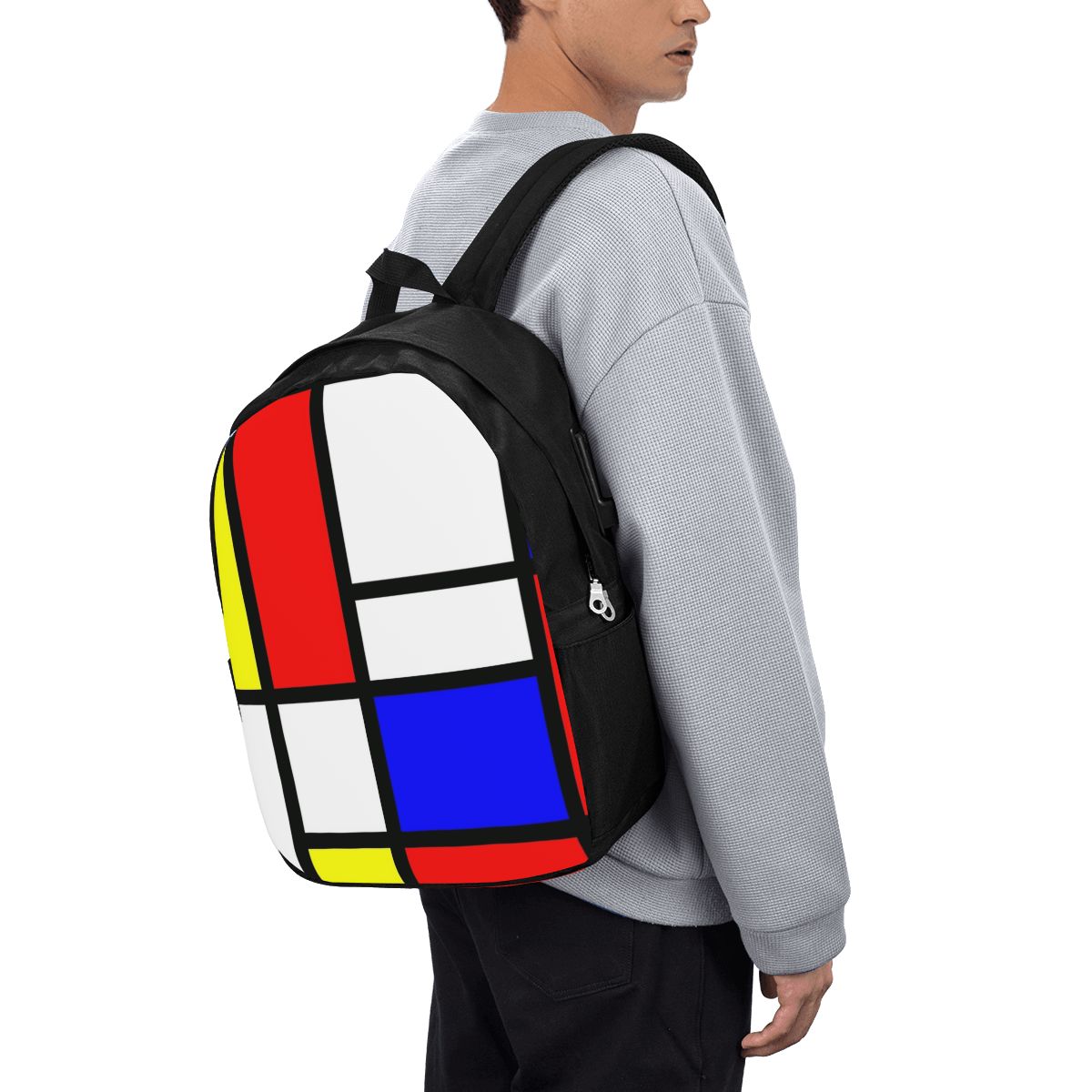 Piet Mondrian Composition  Bac - Women Bags College บทวิจารณ์และราคา