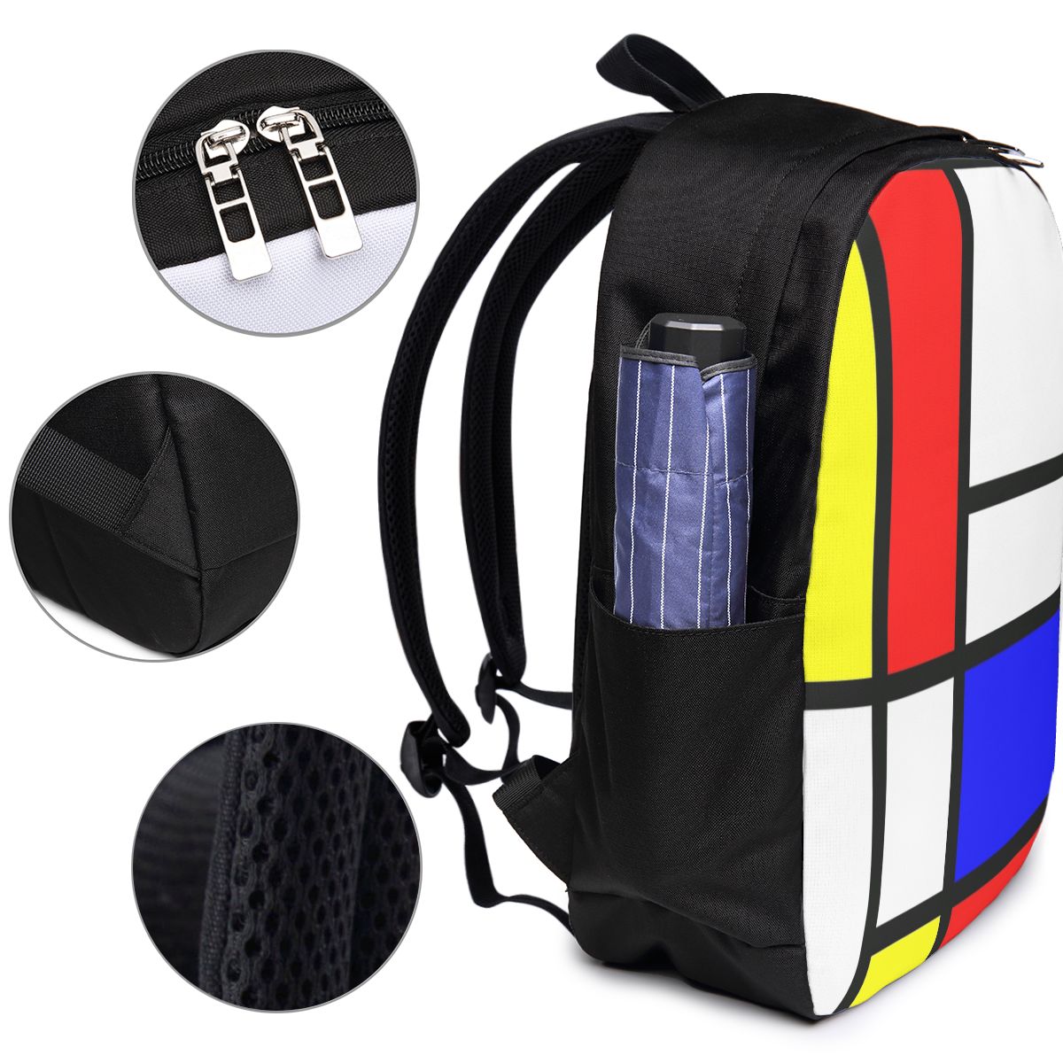 Piet Mondrian Composition  Bac - Women Bags College บทวิจารณ์และราคา
