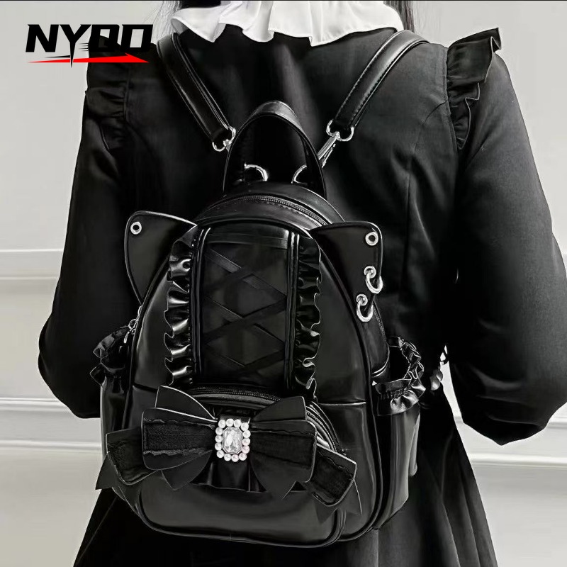Sweet Japanese Lace Bow Cat Ea - Women'S Japanese Bags บทวิจารณ์และราคา