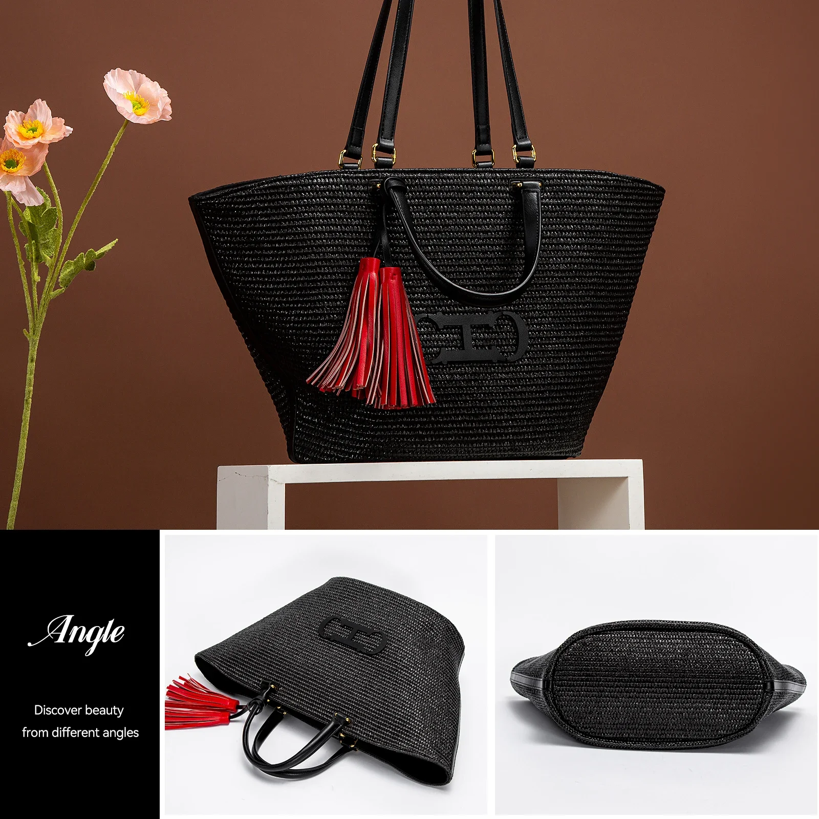 CH Premium Feeling Travel Tote - Women Bags Premium Brands บทวิจารณ์และราคา