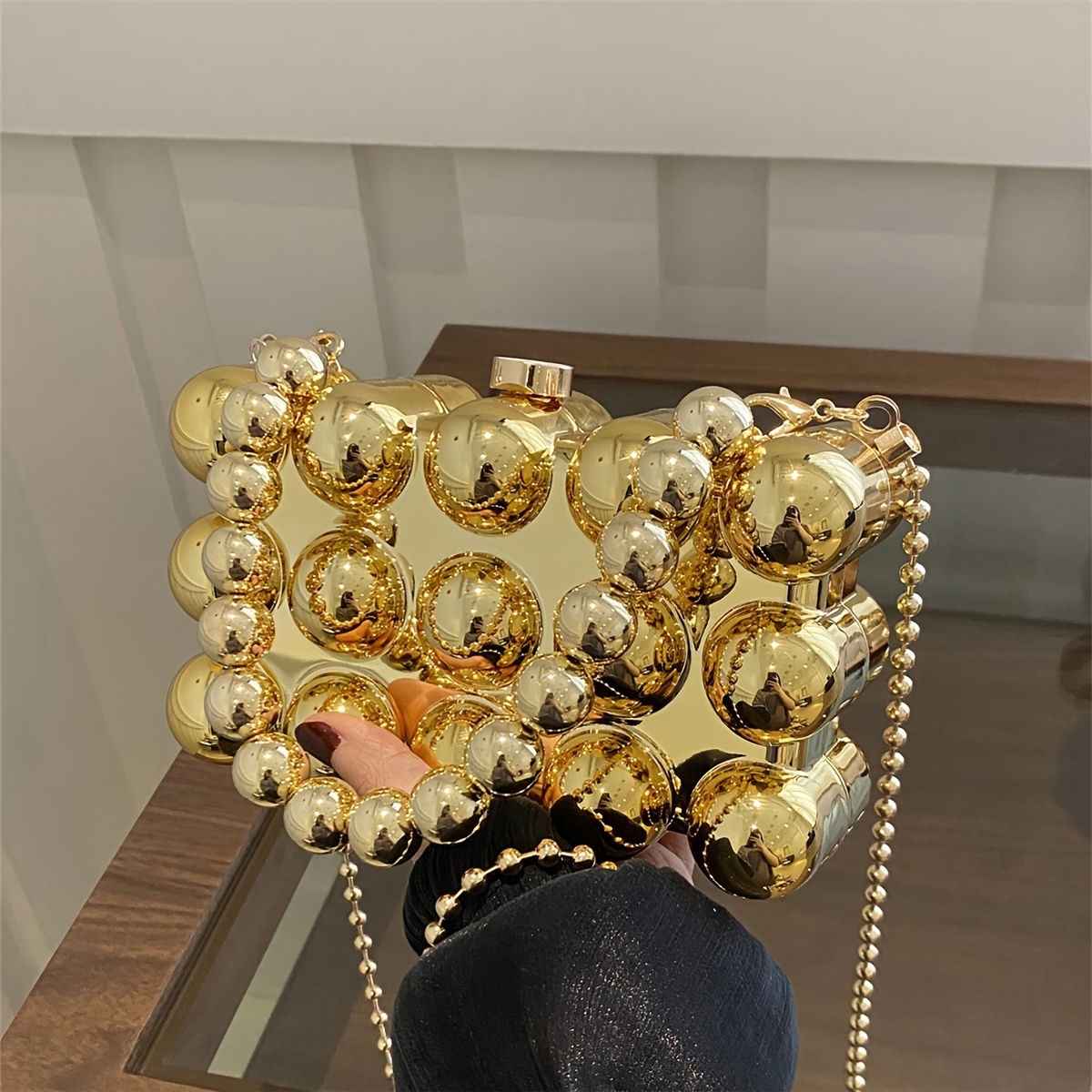 Luxury Designer Bag Crossbody  - Evening Bag Beaded บทวิจารณ์และราคา
