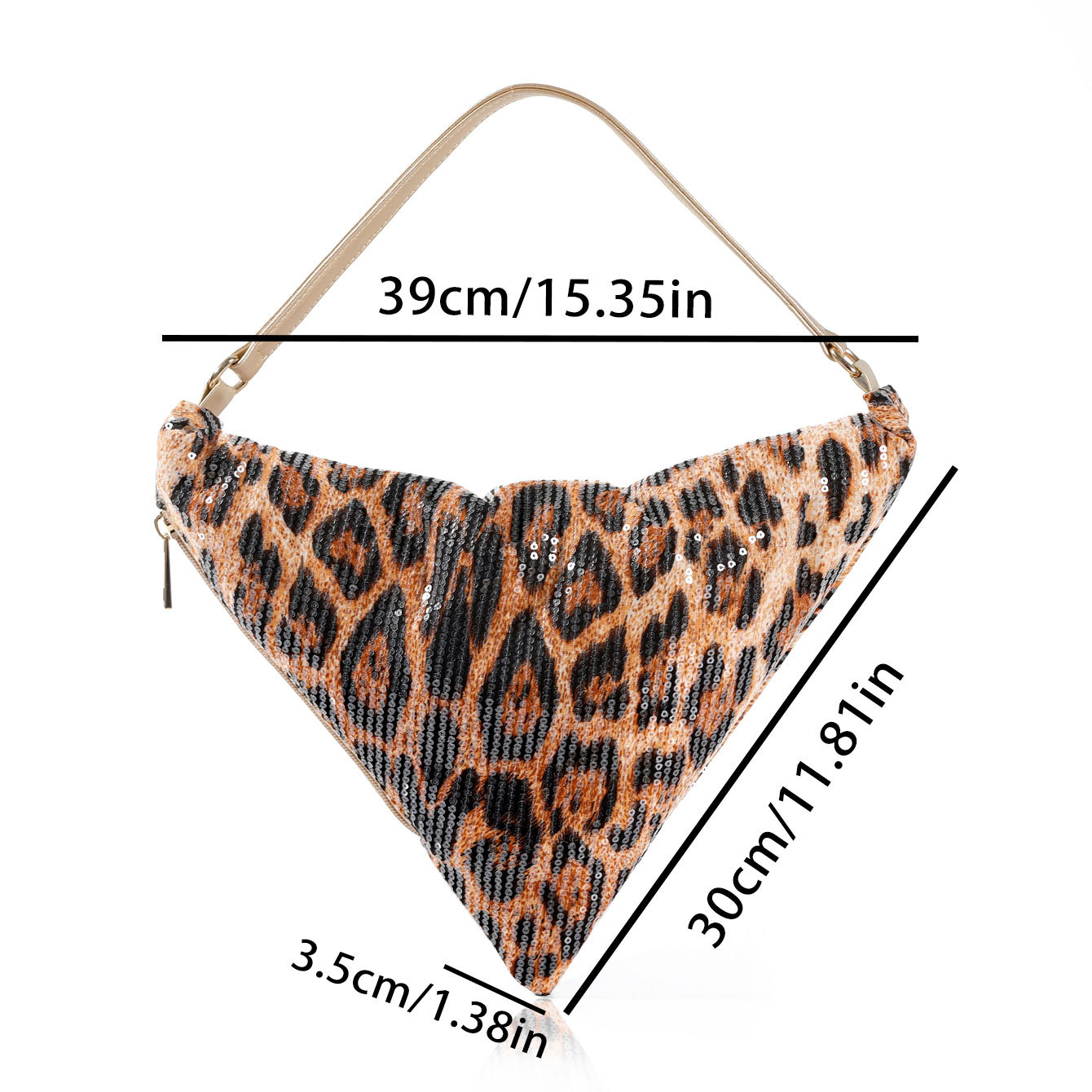 Leopard print crescent bag sho - Women Bags 2026 Trends บทวิจารณ์และราคา