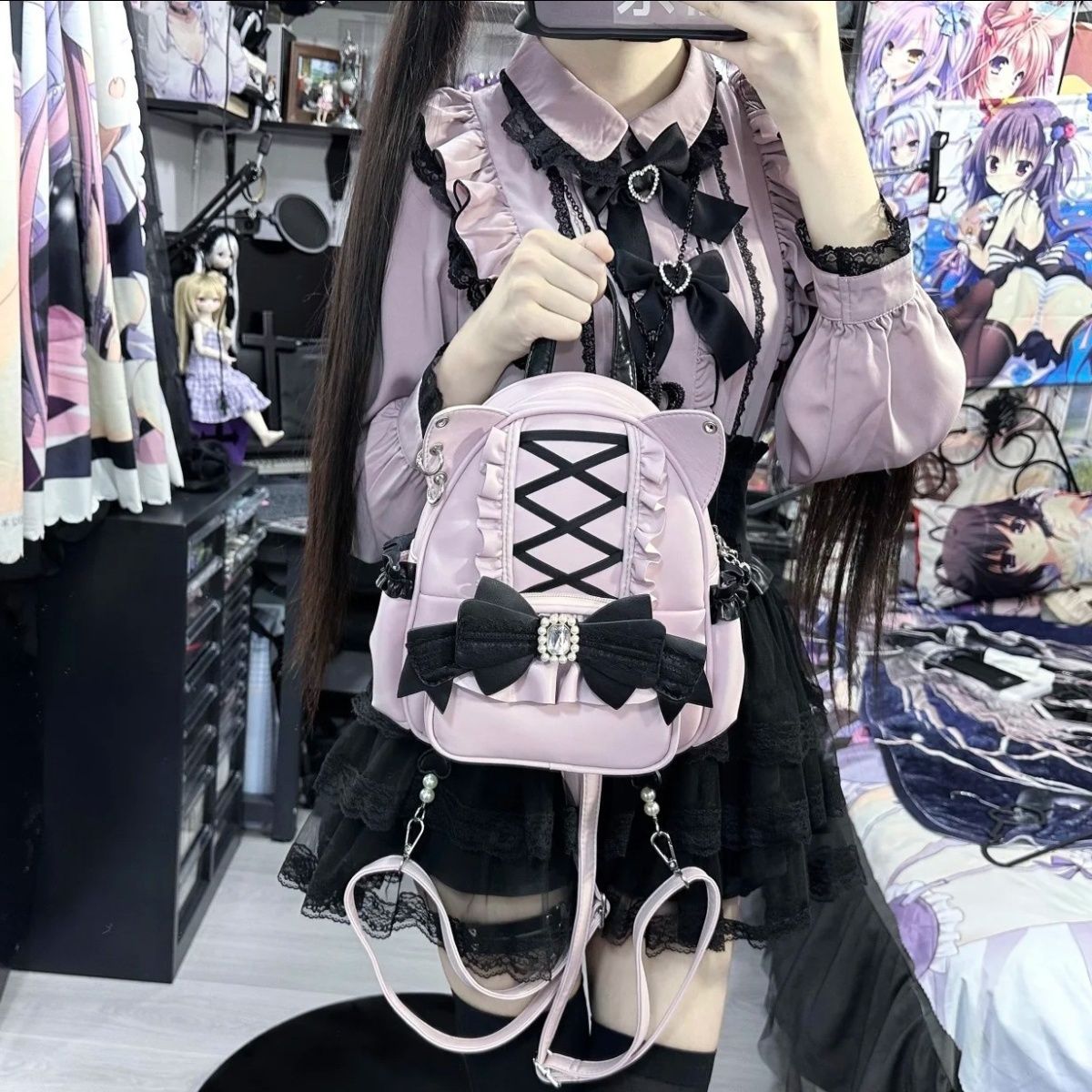 Japanese Jirai Kei Lolita Back - Women'S Japanese Bags บทวิจารณ์และราคา