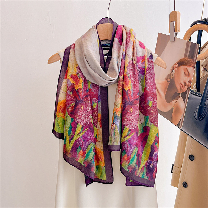 Luxury Wool and Silk Scarves W - Women Bags Trend 2025 บทวิจารณ์และราคา