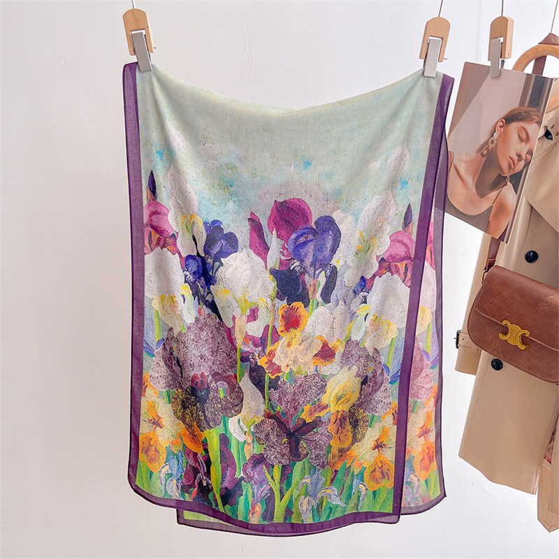 Luxury Wool and Silk Scarves W - Women Bags Trend 2025 บทวิจารณ์และราคา