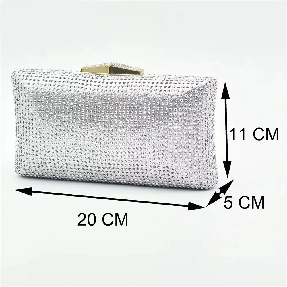 Silver Shoe and Bag Set for Pa - Women Bags And Shoes บทวิจารณ์และราคา