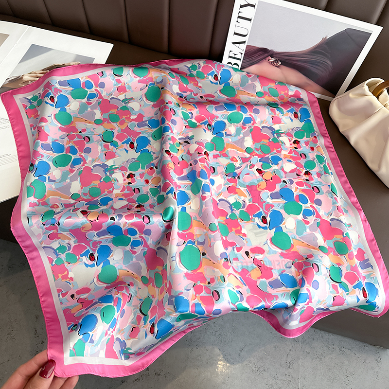 Luxury Floral Print Square Sil - Women Bags Online บทวิจารณ์และราคา