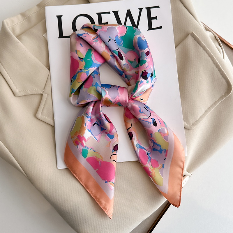 Luxury Floral Print Square Sil - Women Bags Online บทวิจารณ์และราคา