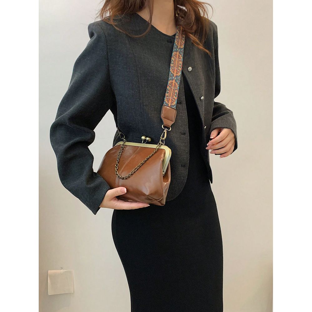 Brown Shoulder Crossbody Bag,  - Women'S Bags For Work บทวิจารณ์และราคา