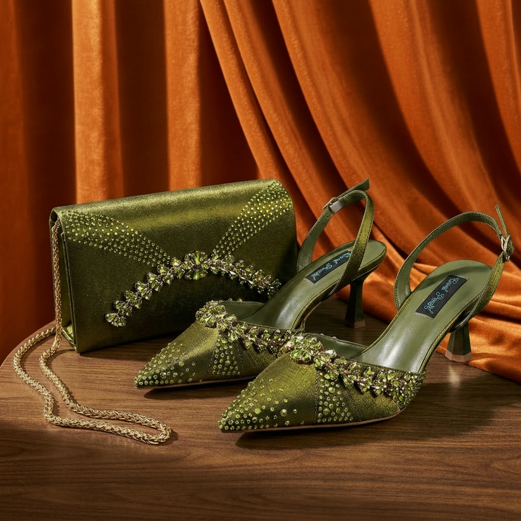 2026 Italian Inspired Olive Rh - Women Bags And Shoes บทวิจารณ์และราคา