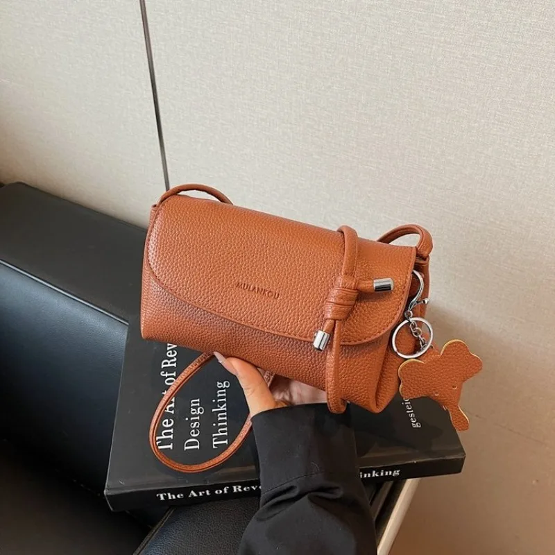 Elegant Leather Crossbody Bag  - Women Bags Popular Brands บทวิจารณ์และราคา