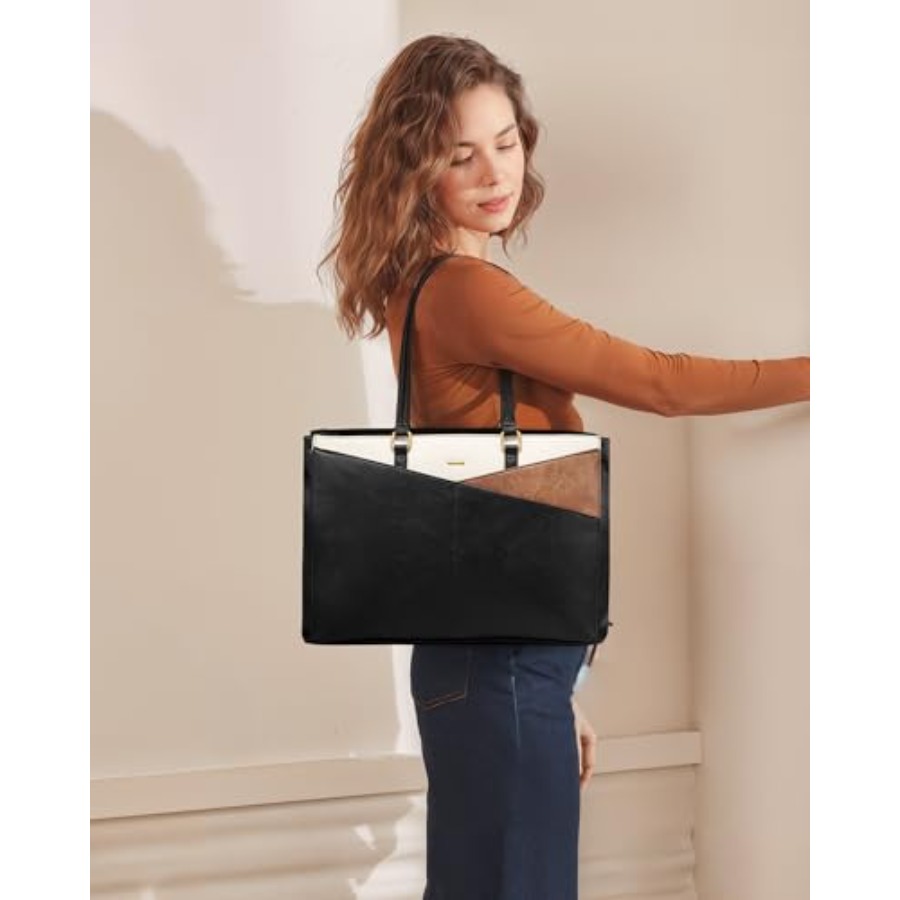 Vintage Leather Work Tote - La - Women'S Bags For Work บทวิจารณ์และราคา