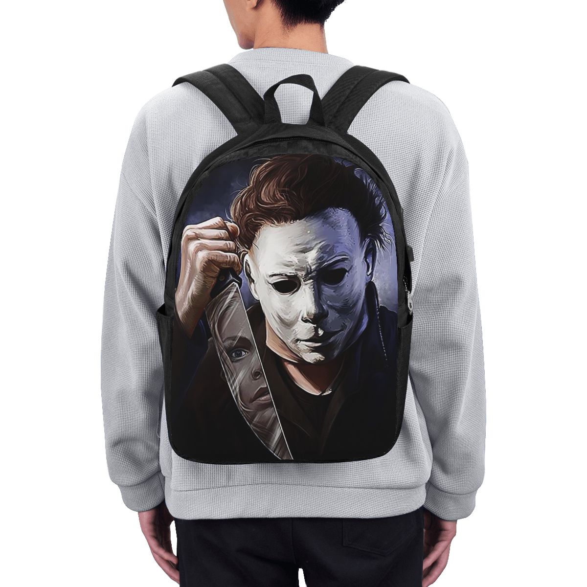 Michael Myers Backpack Travel  - Women Bags College บทวิจารณ์และราคา
