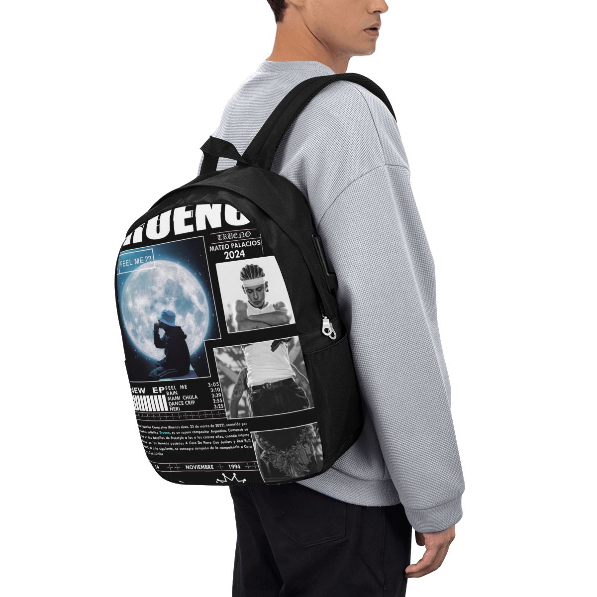 Funny Trueno Hip Hop Rapper Ba - Women Bags College บทวิจารณ์และราคา