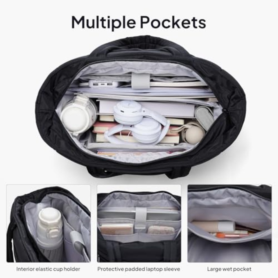 TOPEAST Tote Bag for Women Puf - Women'S Bags For Work บทวิจารณ์และราคา