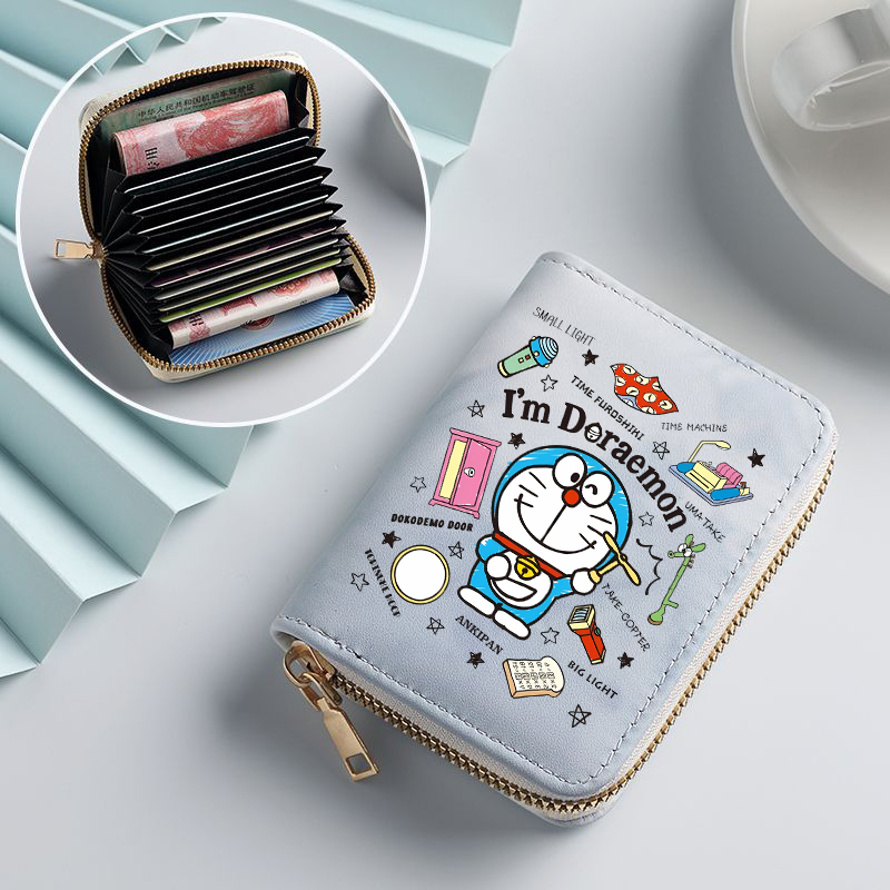 Doraemon Woman Short Wallet An - Women'S Japanese Bags บทวิจารณ์และราคา