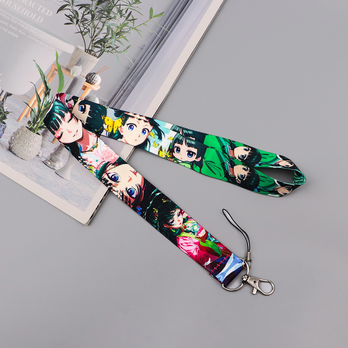Cute Anime Girl Lanyard Neck S - Women'S Japanese Bags บทวิจารณ์และราคา